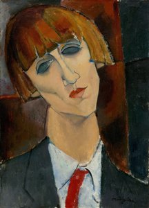 キスリング夫人 作： Amedeo Modigliani
